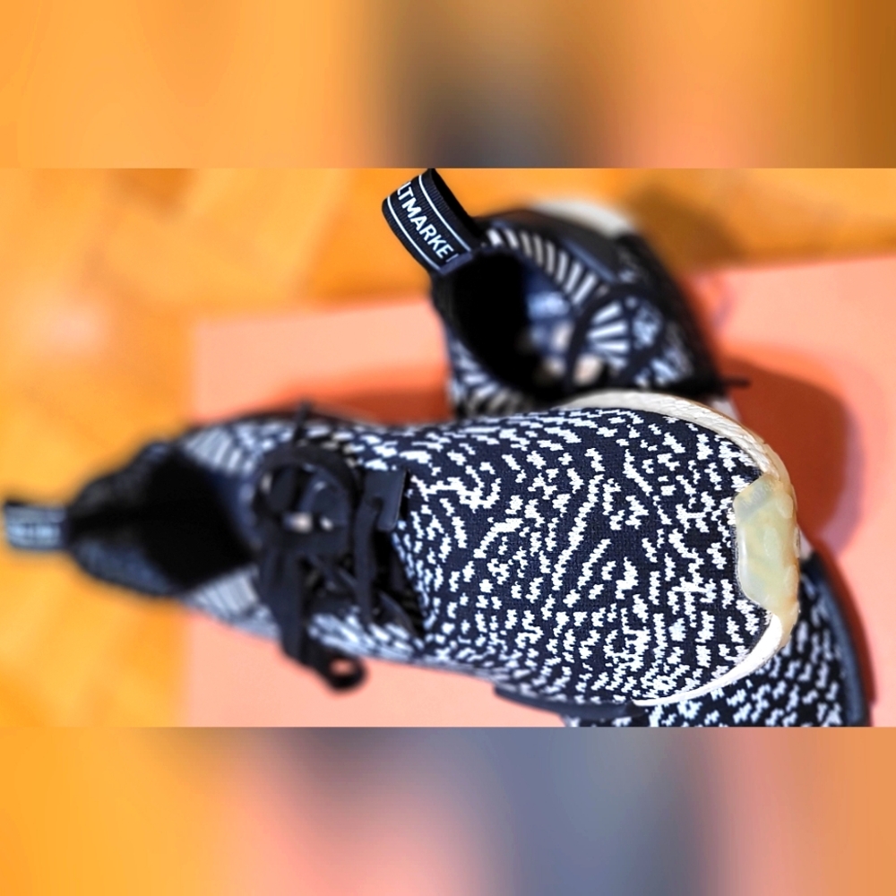 Adidas NMD_R1 Primeknit 'Zebra' Men’s Size 11